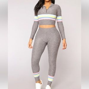 Fashion Nova Lounge Set 2 pc